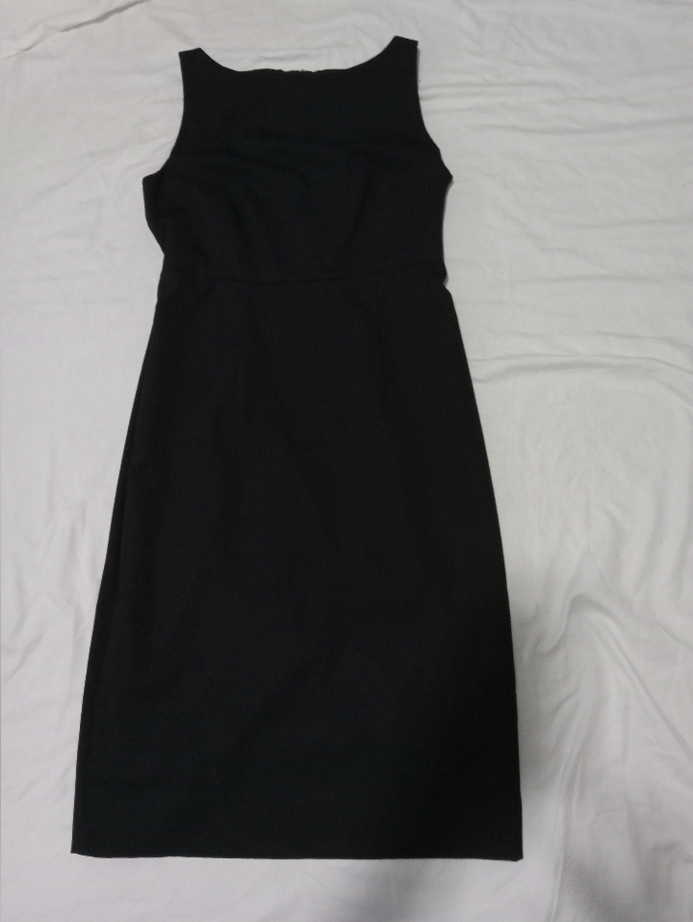 Banana Republic Black Sheath Sleeveless Dress Vintage Wedding Party Office Sz6